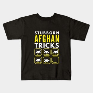 Stubborn Afghan Tricks - Dog Training Kids T-Shirt